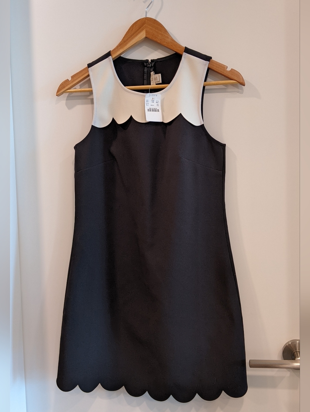 J. Crew Scallop Petite Dress